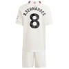 Manchester United B. Fernandes 8 Lasten Kolmaspelipaita 2023-24 Lyhythihainen (+ shortsit)